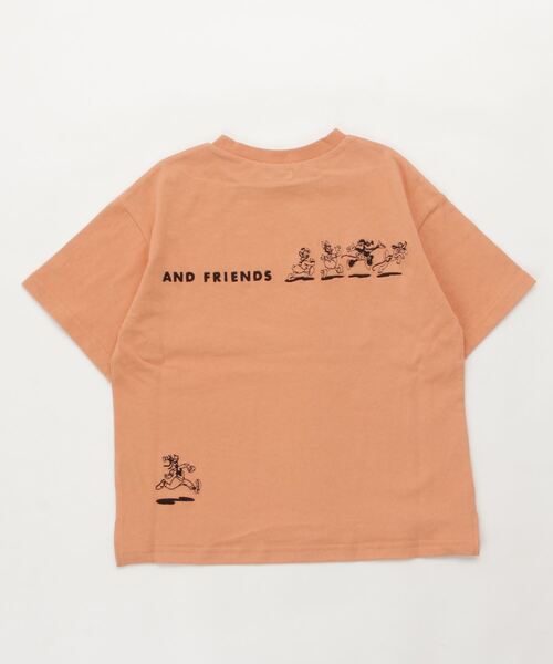F.O.KIDS(エフオーキッズ)の「F.O.KIDS/エフオーキッズ ディズニーキャラクター 刺繍 Tシャツ(Tシャツ/カットソー・キッズ・ライトブルー/ベージュ/オレンジ・120/140)」の18枚目の写真