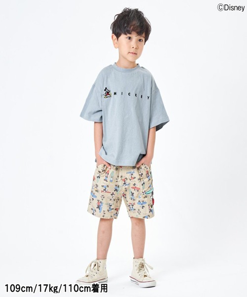 F.O.KIDS(エフオーキッズ)の「F.O.KIDS/エフオーキッズ ディズニーキャラクター 刺繍 Tシャツ(Tシャツ/カットソー・キッズ・ライトブルー/ベージュ/オレンジ・120/140)」の14枚目の写真