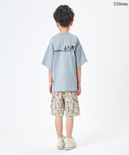 F.O.KIDS(エフオーキッズ)の「F.O.KIDS/エフオーキッズ ディズニーキャラクター 刺繍 Tシャツ(Tシャツ/カットソー・キッズ・ライトブルー/ベージュ/オレンジ・120/140)」の15枚目の写真