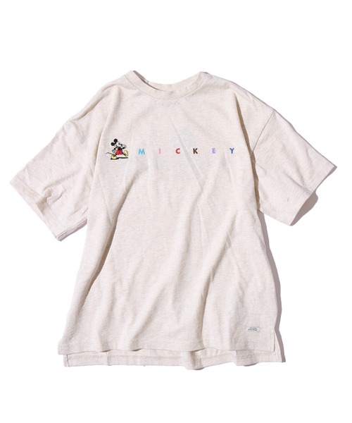 F.O.KIDS(エフオーキッズ)の「F.O.KIDS/エフオーキッズ ディズニーキャラクター 刺繍 Tシャツ(Tシャツ/カットソー・キッズ・ライトブルー/ベージュ/オレンジ・120/140)」の4枚目の写真