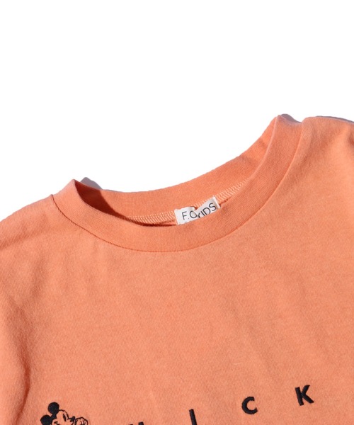 F.O.KIDS(エフオーキッズ)の「F.O.KIDS/エフオーキッズ ディズニーキャラクター 刺繍 Tシャツ(Tシャツ/カットソー・キッズ・ライトブルー/ベージュ/オレンジ・120/140)」の19枚目の写真