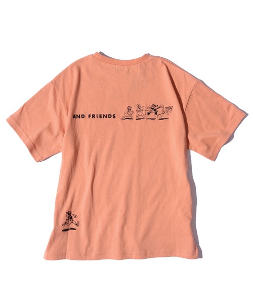 F.O.KIDS(エフオーキッズ)の「F.O.KIDS/エフオーキッズ ディズニーキャラクター 刺繍 Tシャツ(Tシャツ/カットソー・キッズ・ライトブルー/ベージュ/オレンジ・120/140)」の12枚目の写真