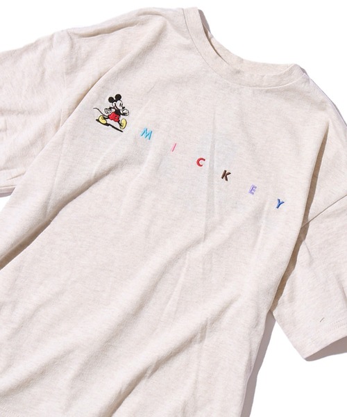 F.O.KIDS(エフオーキッズ)の「F.O.KIDS/エフオーキッズ ディズニーキャラクター 刺繍 Tシャツ(Tシャツ/カットソー・キッズ・ライトブルー/ベージュ/オレンジ・120/140)」の5枚目の写真