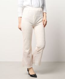 sango | レースニットフレアパンツ(その他パンツ)