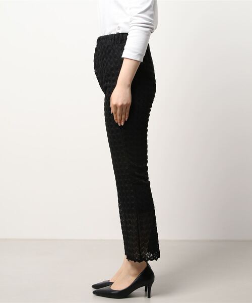 sango（sango）の「レースニットフレアパンツ（その他パンツ・レディース・ブラック/アイボリー・FREE）」の13枚目の写真