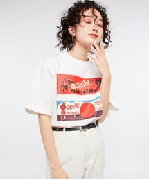 "HARIBO（ハリボー）" プリント 白Tシャツ