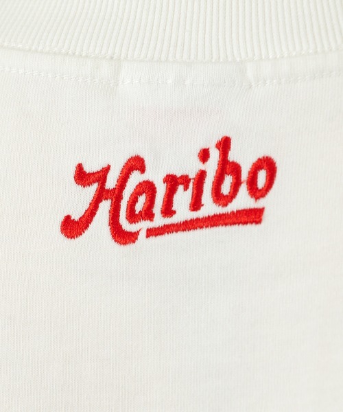 ear PAPILLONNER（イアパピヨネ）の「"HARIBO（ハリボー）" プリント 白Tシャツ（Tシャツ/カットソー・レディース・ホワイト・FREE）」の11枚目の写真