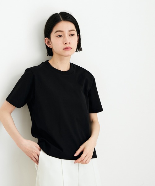 アダムエロペ　未使用　カットソー WEB限定】ハーフスリーブペプラムカットソー（Tシャツ