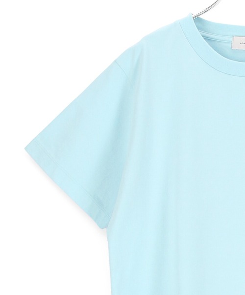 ADAM ET ROPE'(アダムエロペ)の「【選べる2サイズ】コンパクトTシャツ(Tシャツ/カットソー・レディース・ホワイト/ブラック/カーキ/サックスブルー/イエロー・S/M)」の14枚目の写真