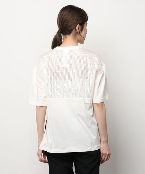 NEW BALANCE(ニューバランス)の「NB AT ショートスリーブTシャツ(Tシャツ/カットソー・レディース・イエロー/ホワイト・MEDIUM/SMALL/LARGE)」の8枚目の写真