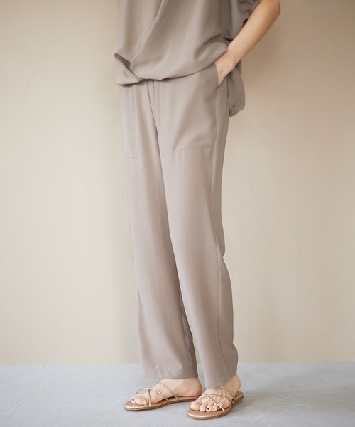 LEPSIM（レプシィム）の「マルチキノウイージーパンツ　262553（その他パンツ・レディース・ネイビー/カーキ/モカ・FREE）」の2枚目の写真