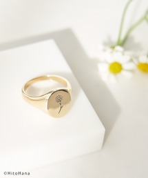 【HitoHana×ROPE' PICNIC】フラワープレートリング