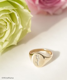 ROPE' PICNIC（ロペピクニック）の「【HitoHana×ROPE' PICNIC】フラワープレートリング（リング）」