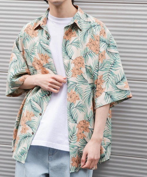 WEGO（ウィゴー）の「WEGO/総柄BIGシャツ（シャツ/ブラウス・メンズ・その他6/その他2/その他5/その他9/その他10/その他1/その他8/その他7/その他3/その他4/その他16/その他17/その他18/その他11/その他12/その他13/その他14/その他15・MEDIUM/LARGE）」の9枚目の写真