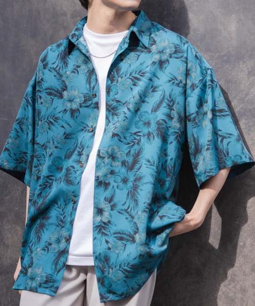 WEGO（ウィゴー）の「WEGO/総柄BIGシャツ（シャツ/ブラウス・メンズ・その他6/その他2/その他5/その他9/その他10/その他1/その他8/その他7/その他3/その他4/その他16/その他17/その他18/その他11/その他12/その他13/その他14/その他15・MEDIUM/LARGE）」の10枚目の写真