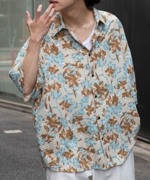 WEGO（ウィゴー）の「WEGO/総柄BIGシャツ（シャツ/ブラウス・メンズ・その他6/その他2/その他5/その他9/その他10/その他1/その他8/その他7/その他3/その他4/その他16/その他17/その他18/その他11/その他12/その他13/その他14/その他15・MEDIUM/LARGE）」の15枚目の写真