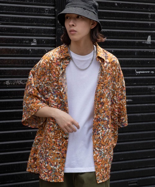 WEGO（ウィゴー）の「WEGO/総柄BIGシャツ（シャツ/ブラウス・メンズ・その他6/その他2/その他5/その他9/その他10/その他1/その他8/その他7/その他3/その他4/その他16/その他17/その他18/その他11/その他12/その他13/その他14/その他15・MEDIUM/LARGE）」の17枚目の写真