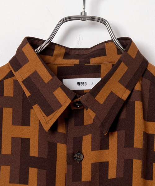 WEGO（ウィゴー）の「WEGO/総柄BIGシャツ（シャツ/ブラウス・メンズ・その他6/その他2/その他5/その他9/その他10/その他1/その他8/その他7/その他3/その他4/その他16/その他17/その他18/その他11/その他12/その他13/その他14/その他15・MEDIUM/LARGE）」の21枚目の写真