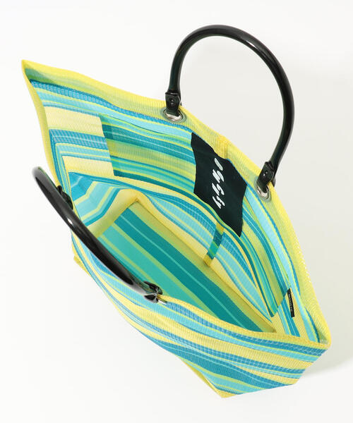 TOMORROWLAND （トゥモローランド）の「BONCHEY ボリビアンバザーバッグ（トートバッグ・レディース・ミント/グリーン系その他3/ブルー系その他2・FREE）」の9枚目の写真