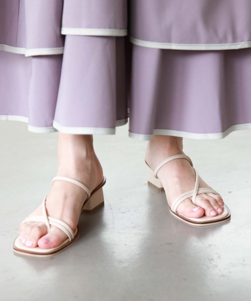 archives(アルシーヴ)の「ラインサンダル(サンダル・レディース・ブラック/イエロー/アイボリー・MEDIUM/LARGE)」の20枚目の写真