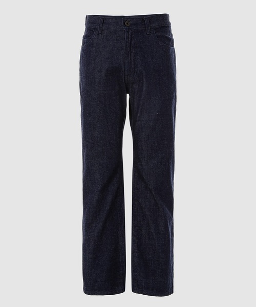 WhoWhat（フーワット）の「DENIM SLIM FLARE PANTS（デニムパンツ・メンズ・ブラック/インディゴブルー/ホワイト・L/M/S）」の3枚目の写真