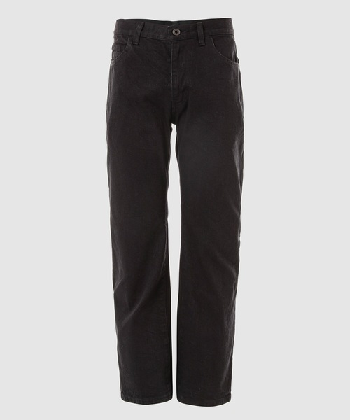 WhoWhat（フーワット）の「DENIM SLIM FLARE PANTS（デニムパンツ・メンズ・ブラック/インディゴブルー/ホワイト・L/M/S）」の2枚目の写真