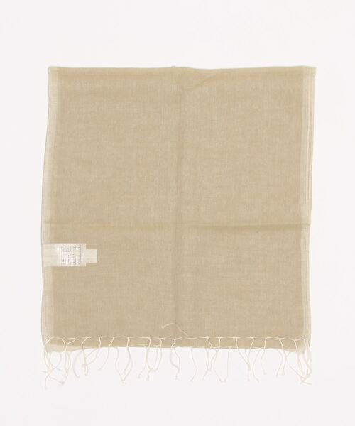 Samansa Mos2（サマンサ モスモス）の「カディコットンストール（ストール/ショール・レディース・カーキ/ピンク/ベージュ・ﾌﾘ-）」の3枚目の写真