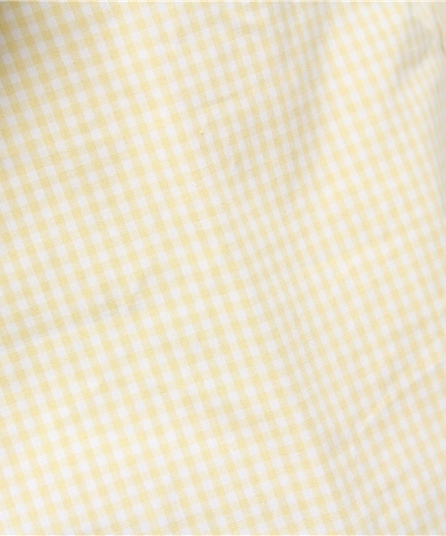 earth music&ecology(アースミュージックアンドエコロジー)の「【シャキシャキシャツ】ギンガムチェック(シャツ/ブラウス・レディース・ライトピンク/イエロー/レッド/グリーン/サックスブルー/ラベンダー/ネイビー/ブラック・MEDIUM/SMALL)」の20枚目の写真