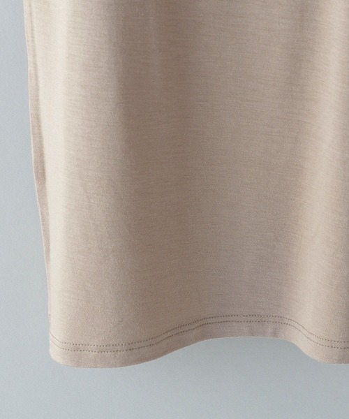 A part by（アパートバイ）の「underwear_モダールアセトリフレンチTシャツ 271927（その他アンダーウェア/インナー・レディース・ブラック/ベージュ・MEDIUM/LARGE）」の15枚目の写真