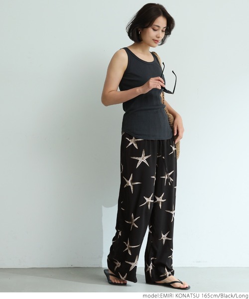 coca（coca）（コカ）の「ヒトデリラックスパンツ（その他パンツ・レディース・ブラック・SHORT/LONG）」の2枚目の写真