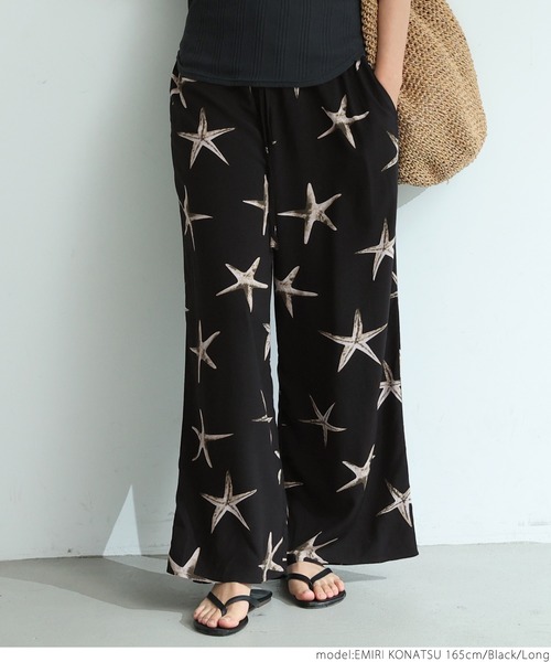 coca（coca）（コカ）の「ヒトデリラックスパンツ（その他パンツ・レディース・ブラック・SHORT/LONG）」の3枚目の写真