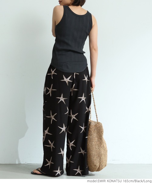 coca（coca）（コカ）の「ヒトデリラックスパンツ（その他パンツ・レディース・ブラック・SHORT/LONG）」の5枚目の写真