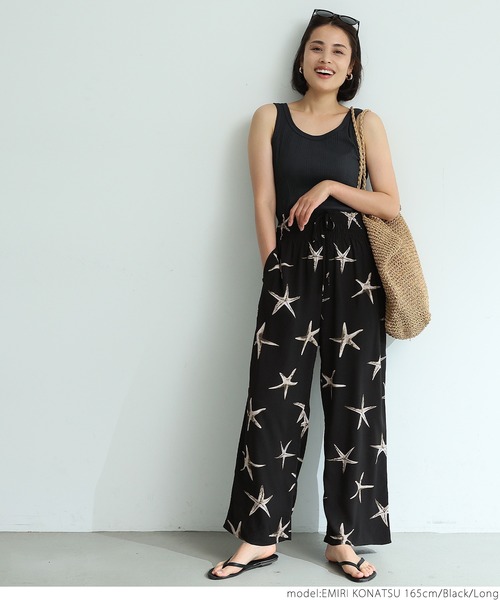 coca（coca）（コカ）の「ヒトデリラックスパンツ（その他パンツ・レディース・ブラック・SHORT/LONG）」の6枚目の写真