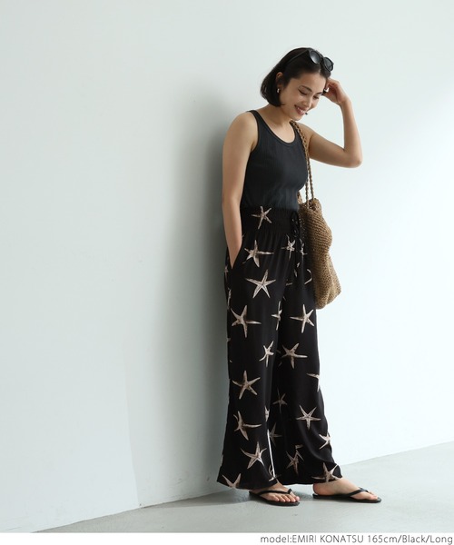 coca（coca）（コカ）の「ヒトデリラックスパンツ（その他パンツ・レディース・ブラック・SHORT/LONG）」の8枚目の写真