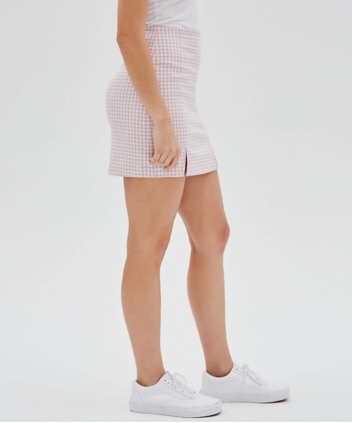 Guess（ゲス）の「GUESS Originals Mini Skirt（スカート・レディース・ピンク/グリーン・SMALL/MEDIUM/X-SMALL/X-LARGE/LARGE）」の13枚目の写真