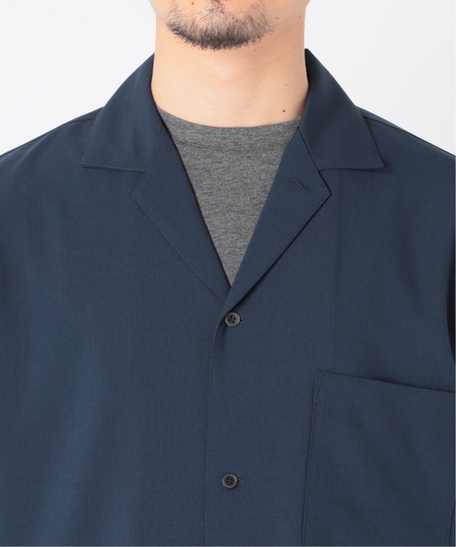 417 EDIFICE(フォーワンセブンエディフィス)の「《追加販売》【Reflax / リフラクス】オープンカラーシャツ(シャツ/ブラウス・メンズ・ベージュ/グレー系その他/イエロー/グレー/ネイビー/ライトグレー・X-LARGE/MEDIUM/LARGE/SMALL)」の21枚目の写真