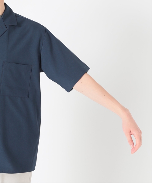 417 EDIFICE(フォーワンセブンエディフィス)の「《追加販売》【Reflax / リフラクス】オープンカラーシャツ(シャツ/ブラウス・メンズ・ベージュ/グレー系その他/イエロー/グレー/ネイビー/ライトグレー・X-LARGE/MEDIUM/LARGE/SMALL)」の22枚目の写真