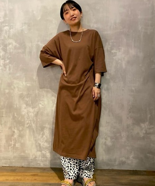 RODEO CROWNS WIDE BOWL（ロデオクラウンズワイドボウル）の「バックツイストワンピース（ワンピース・レディース・ホワイト/ブラウン/ブラック・FREE）」の20枚目の写真