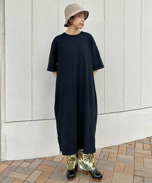 RODEO CROWNS WIDE BOWL（ロデオクラウンズワイドボウル）の「バックツイストワンピース（ワンピース・レディース・ホワイト/ブラウン/ブラック・FREE）」の7枚目の写真