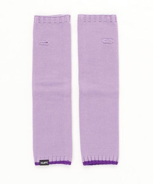 X-girl（エックスガール）の「ARM WARMER（アームカバー・レディース・ブラック/イエロー/ライトパープル・ONE SIZE）」の8枚目の写真