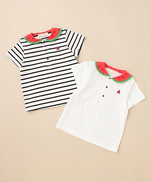 新品　ベイビーチアー  120cm キッズ　半袖Tシャツ　パンツ　セットアップ 新品 ベイビーチアー 120cm 半袖Tシャツ パンツ スイカ セットアップ