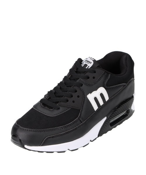 moz(モズ)の「厚底エアークッションスニーカー(スニーカー・レディース・ベージュ/ブラック×ホワイト/ブラック×ブラック/ライトグレー/ホワイト・24.0cm/24.5cm/23.5cm/23.0cm)」の8枚目の写真