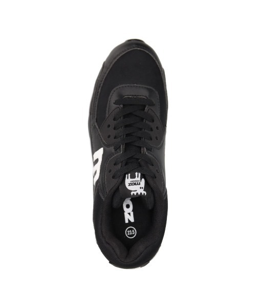 moz(モズ)の「厚底エアークッションスニーカー(スニーカー・レディース・ベージュ/ブラック×ホワイト/ブラック×ブラック/ライトグレー/ホワイト・24.0cm/24.5cm/23.5cm/23.0cm)」の13枚目の写真