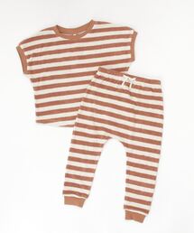 Quincy Mae（クインシーメイ）の「TERRY TEE + PANT SET（Tシャツ/カットソー）」