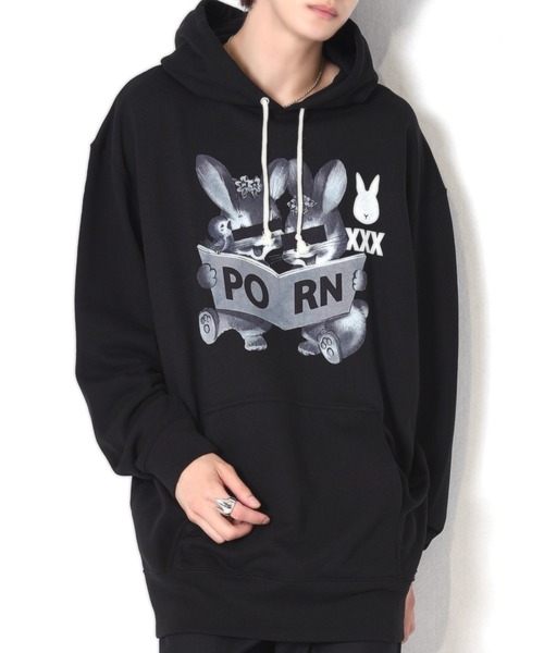 MILKBOY（ミルクボーイ）の「PORN BUNNY HOODIE（パーカー・メンズ・A/B/C・FREE）」の7枚目の写真