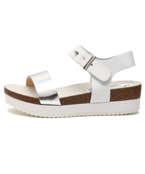 CROON A SONG（クルーンアソング）の「シャークソールサンダル（サンダル・レディース・ホワイト・37/38/36）」の9枚目の写真