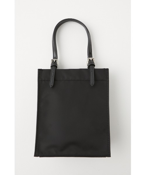 MOUSSY（マウジー）の「BELTED HANDLE MINI TOTE バッグ（ショルダーバッグ・レディース・レッド/ベージュ系その他/ブラック・FREE）」の5枚目の写真