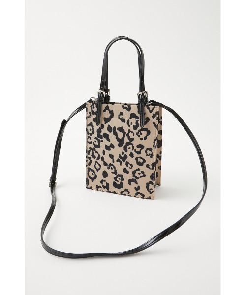 MOUSSY（マウジー）の「BELTED HANDLE MINI TOTE バッグ（ショルダーバッグ・レディース・レッド/ベージュ系その他/ブラック・FREE）」の10枚目の写真