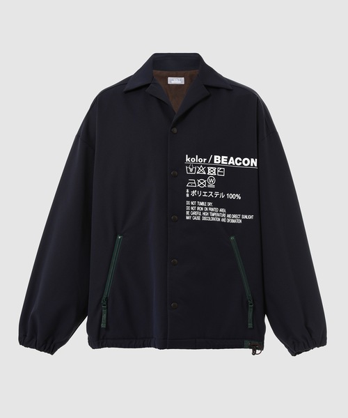 kolor BEACON 25SS exclusive ブルゾン ネイビー kolor BEACON 25SS exclusive ブルゾン ネイビー kolor BEACON