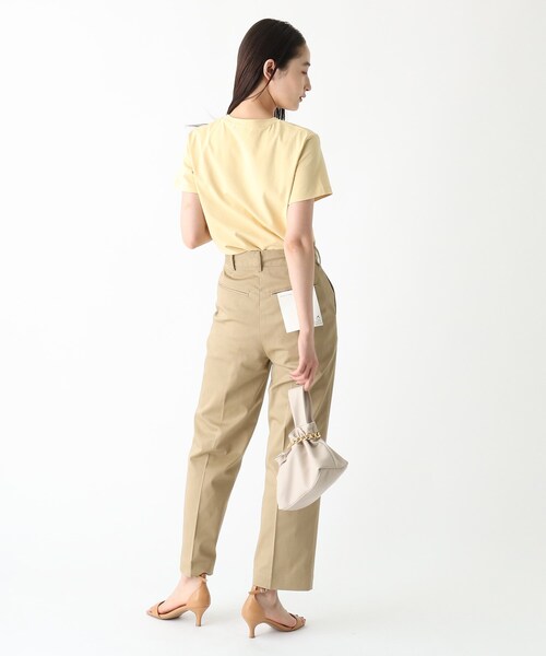 OPAQUE.CLIP(オペークドットクリップ)の「◆メッセージプリントTシャツ【WEB限定サイズ】(Tシャツ/カットソー・レディース・ブラック/オフホワイト/イエロー・40/38/42)」の12枚目の写真
